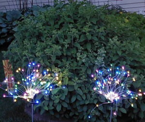 150 LEDs Solar LED Firework Garden Stake Light-for Pathway, Garden, Outdoor Living Area photo review